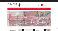 Desktop Screenshot of cimcik.com